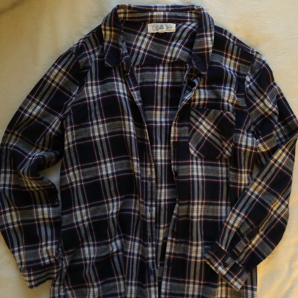 NAVY FLANNEL ✨